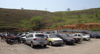 155 veículos apreendidos vão a leilão em Mirabela